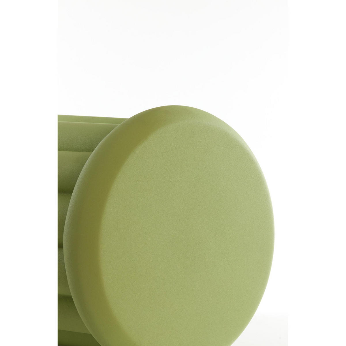 BEISTELLTISCH Novalja Grün 34/34/46 cm - Grün, Metall (34/34/46cm) - Light & Living