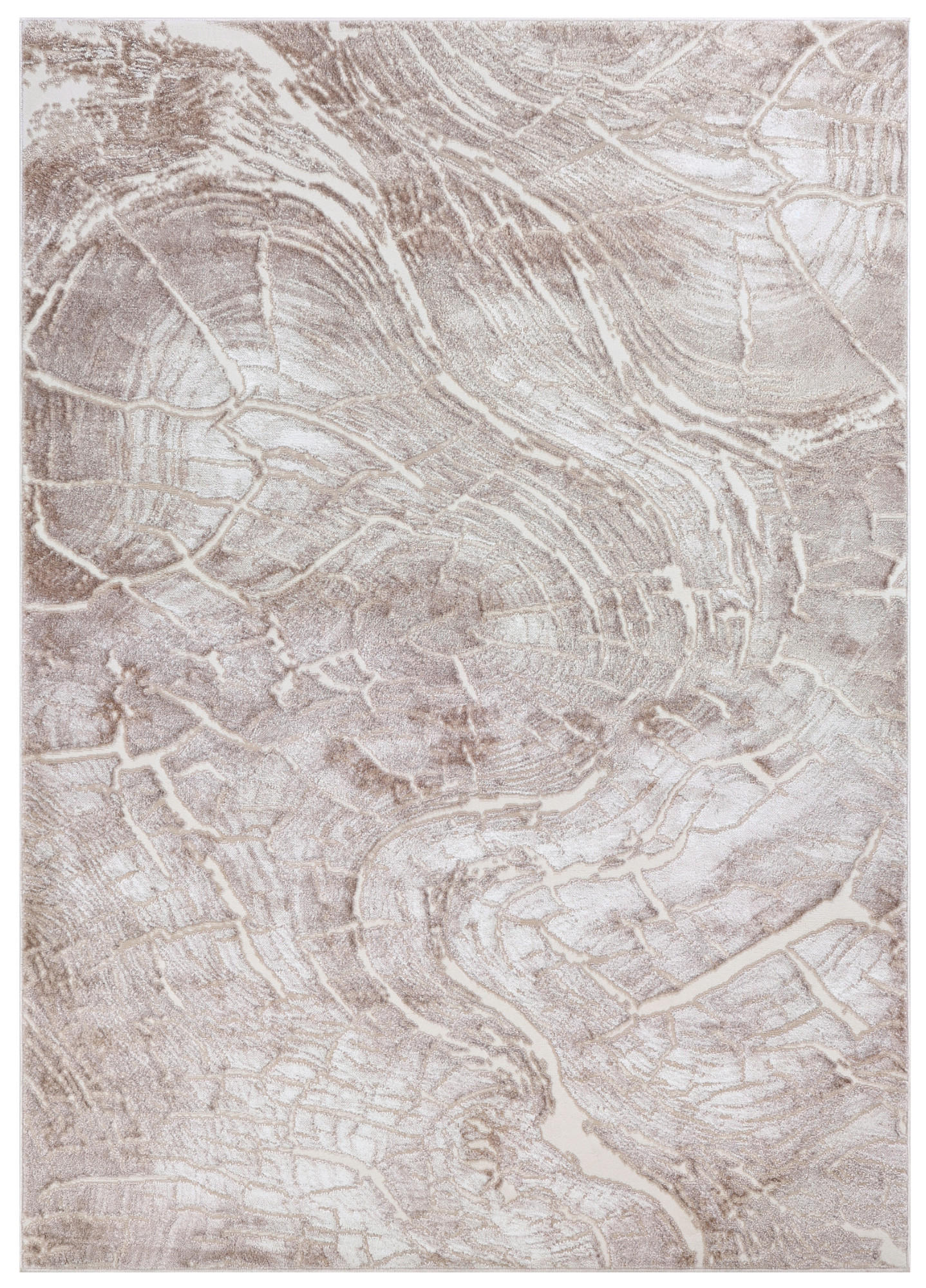 Tapiso Teppich Beige 120x170 cm