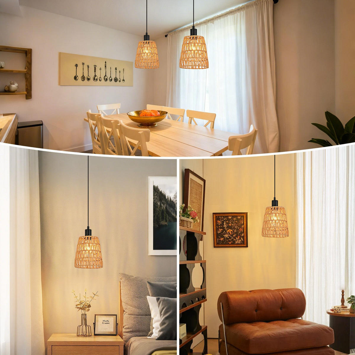 PENDELLEUCHTE AUGSBURG Ⅲ 18/10/120 cm - Schwarz, Metall (18/10/120cm) - Nettlife