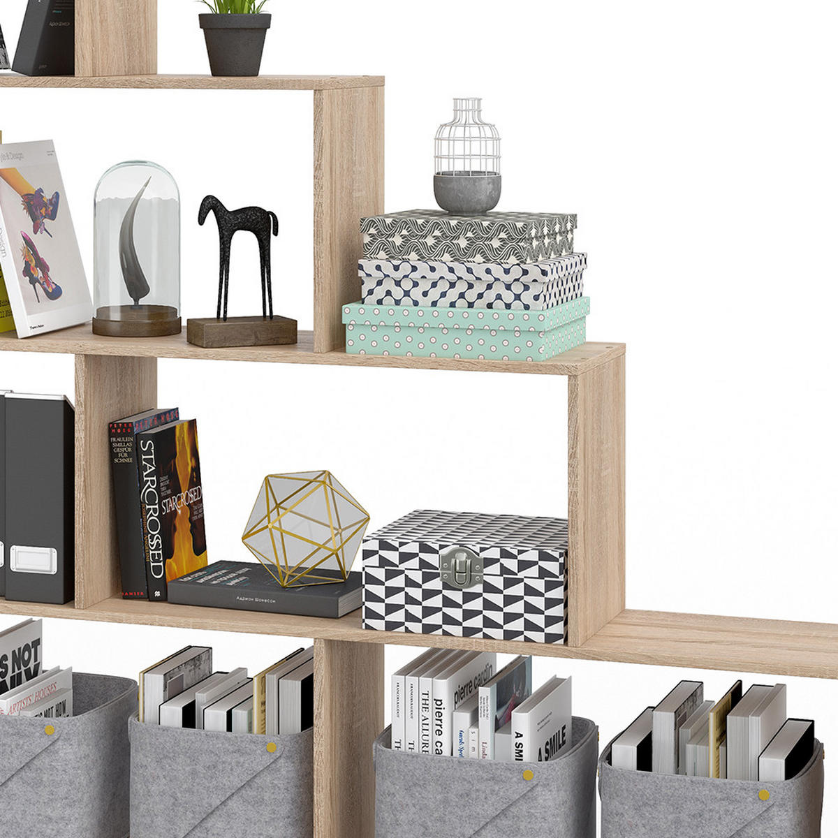 Sonoma Eiche, Holzwerkstoff (163/155/29cm) - Vicco