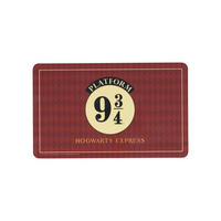 BRETTCHEN Harry Potter Hogwarts Express Platform 9 3/4 Rot 14,5 x 23,5 cm - Rot, Kunststoff (14.5/23.5cm) - United Labels