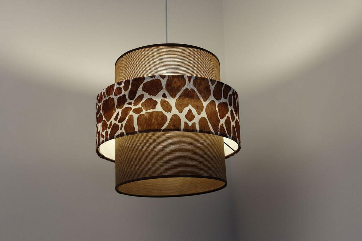 HÄNGELEUCHTE Braun 40/35 cm - Braun, Kunststoff (40/0.8/35cm) - ONZENO