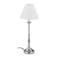 TISCHLAMPE - Multicolor, Textil/Metall (21/21/55cm) - Relaxdays