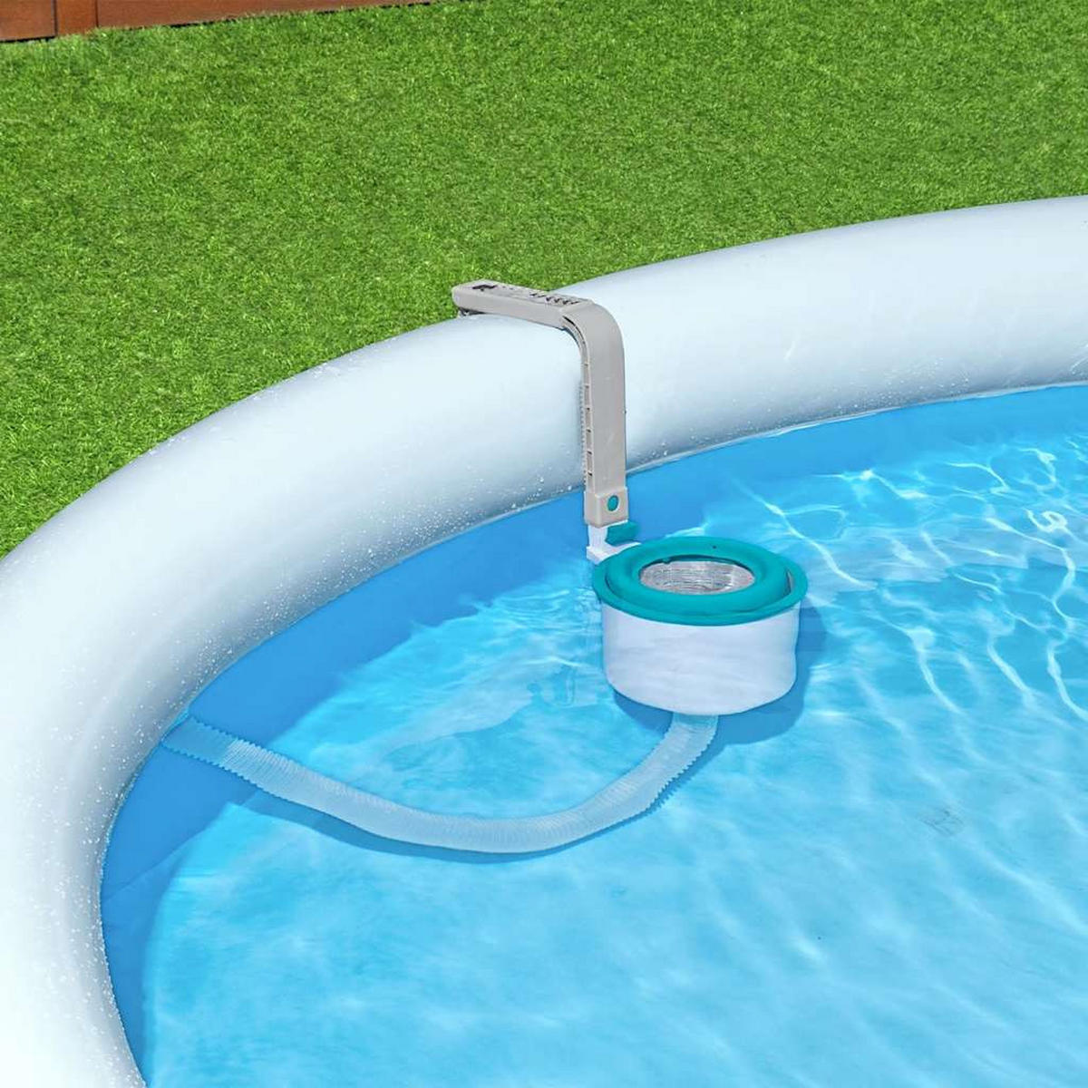 FLOWCLEAR Pool-Oberflächenskimmer 58233 - Weiß, Kunststoff (49/64/21cm) - Bestway