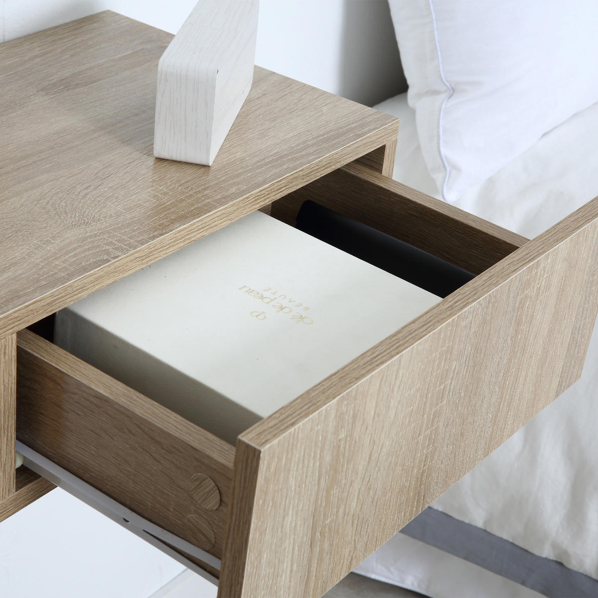 NACHTTISCH Holzfarbe 1 Stück - Beige, Kunststoff (30/15/40cm) - GiPP
