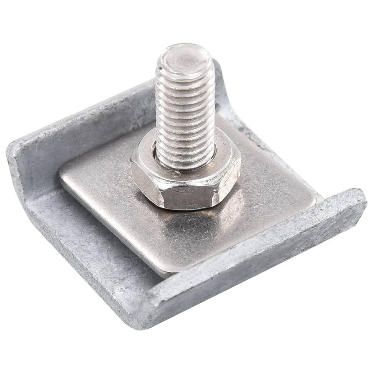 GITTERMATTENVERBINDER 25 Sets Silbern - Silberfarben, Metall (3.5cm) - vidaXL