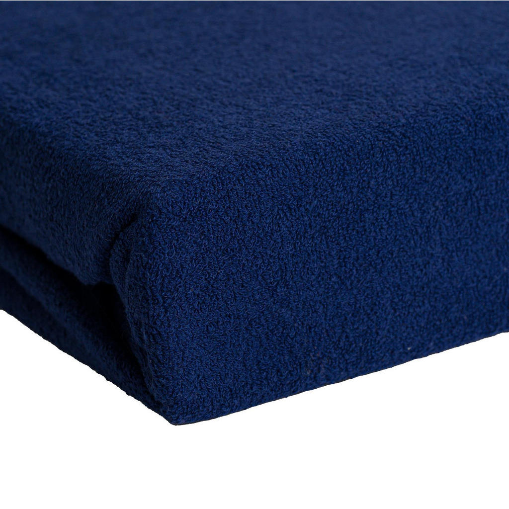 Thumbnail - Carpe Sonno Frottee-Spannbettlaken, Blau, Textil, Uni, Rechteckig, 100x200 cm, Oeko-Tex® Made IN Green, Oeko-Tex® Standa...