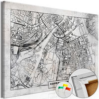 PINNWANDBILDER Schwarz-Weiß 90/60 cm - Schwarz, Naturmaterialien/Textil (90/60cm) - KUNSTLOFT