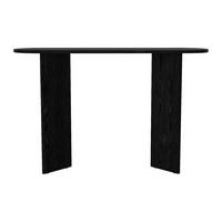 KONSOLENTISCH - 120 cm x 35 cm - Holz, Platte - Schwarz TOPANIA - Schwarz, Holz (35/120/74cm) - Vente-Unique