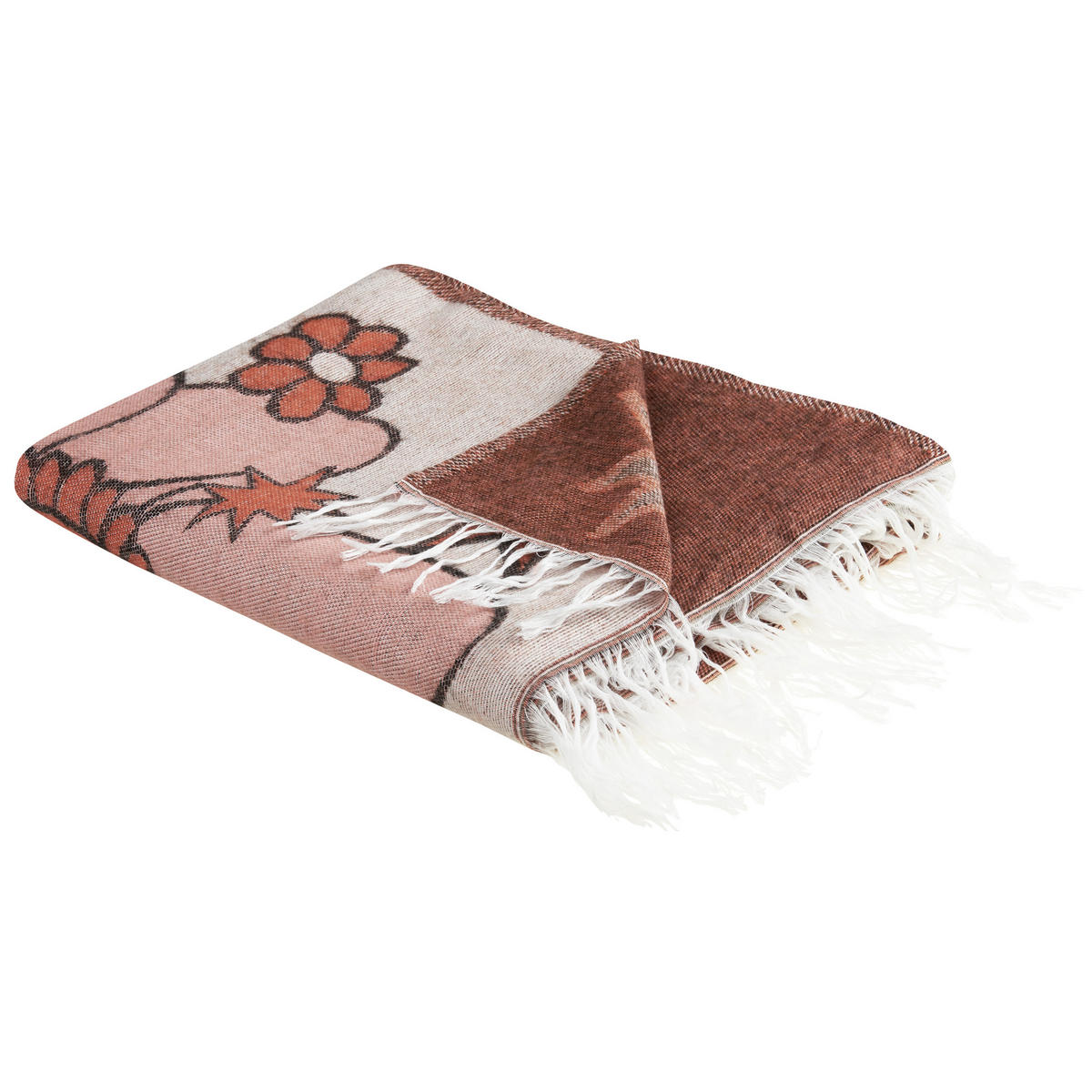 DECKE Bunt Darau 130/170 cm - Multicolor, Textil (130/170cm) - Beliani