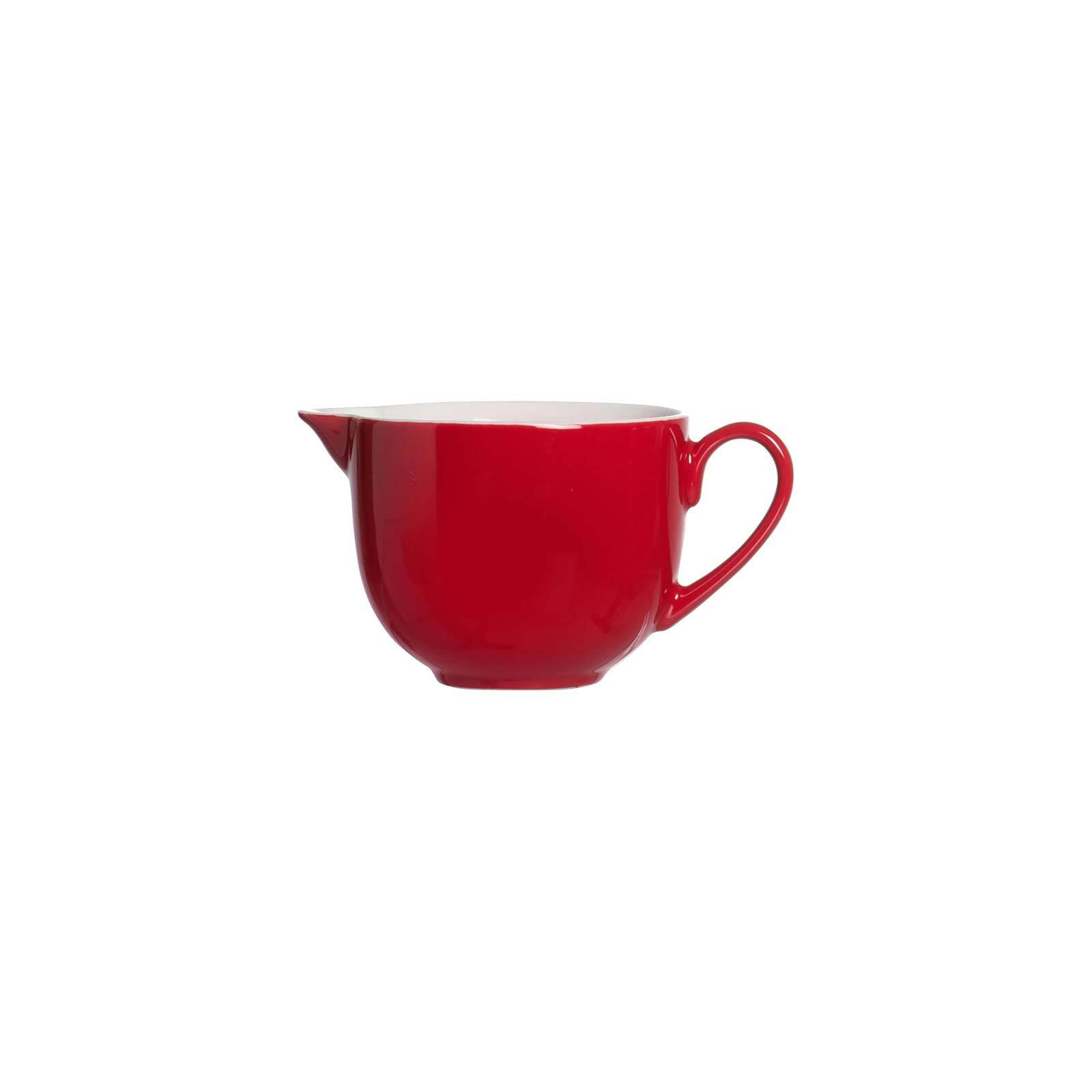 MILCHKÄNNCHEN & ZUCKERDOSE Doppio Rot - Rot, Keramik (1/1cm) - Ritzenhoff Breker