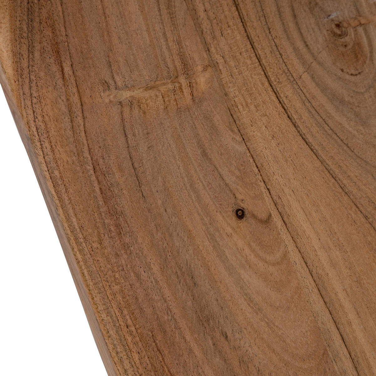 WANDBOARD - Akazie massiv - Akaziefarben, Holz (110/3.5/23cm) - home24