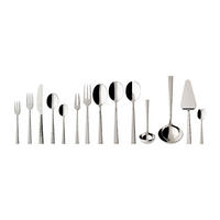 TAFELBESTECK Blacksmith silber 70er Set - Silberfarben, Metall - Villeroy & Boch