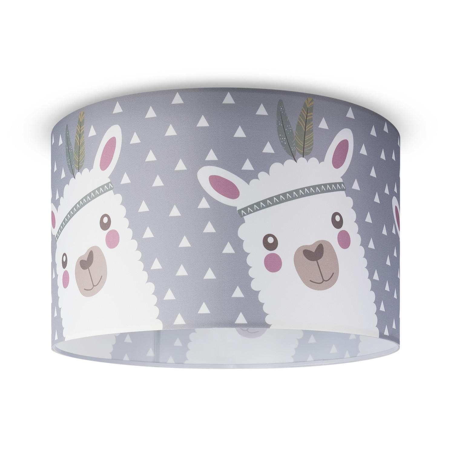 DECKENLEUCHTE Hugo Cl Ela 214 - Weiß, Metall (45.5/45.5/29.5cm) - Paco Home