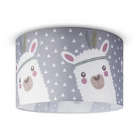 DECKENLEUCHTE Hugo Cl Ela 214 - Weiß, Metall (45.5/45.5/29.5cm) - Paco Home