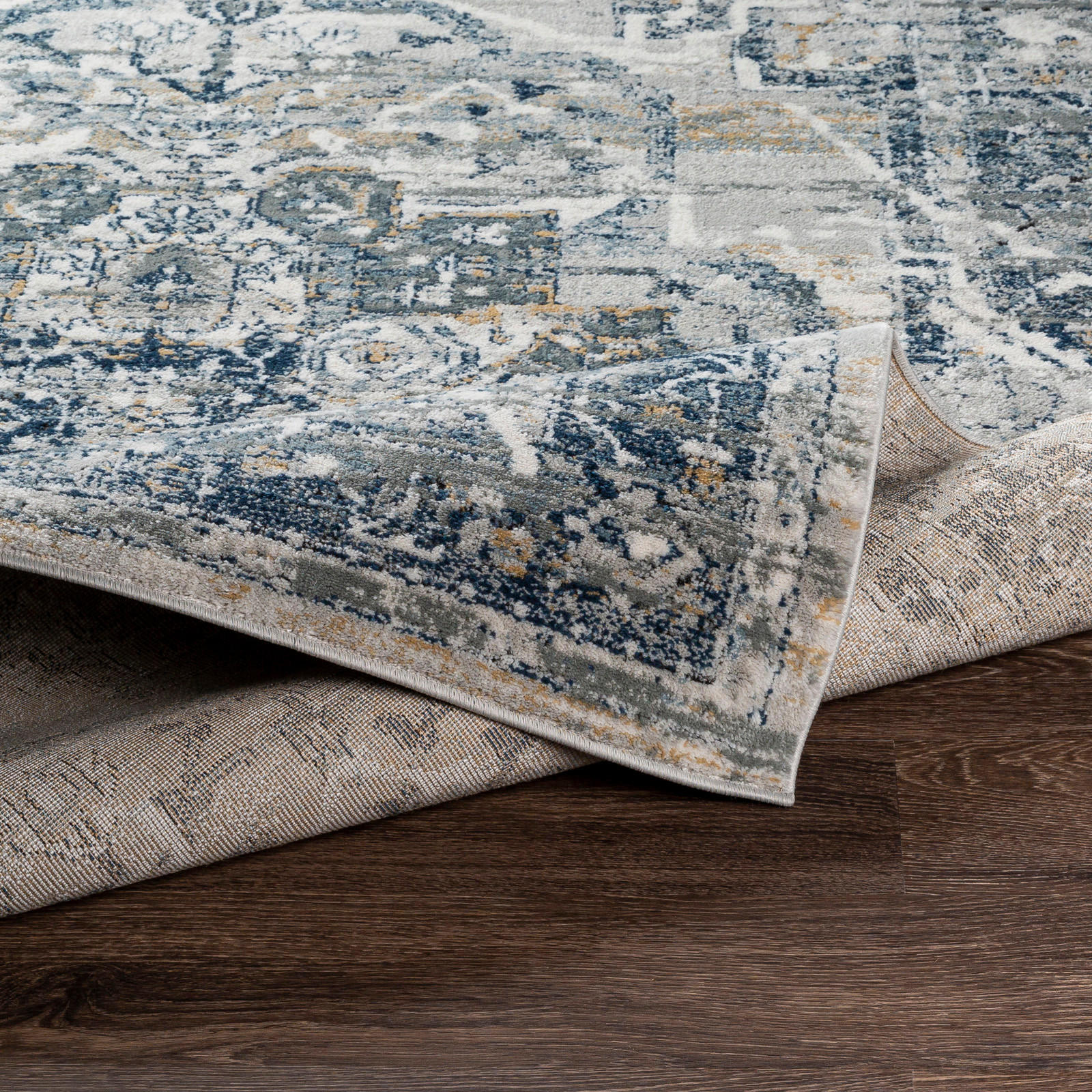 VINTAGE-TEPPICH 160/220 cm Grau - Grau, Naturmaterialien/Textil (160/220cm) - LIVABLISS