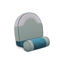RÜCKENKISSEN Cord-Texturstoff Grün 2er-set - Grün, Textil (16/62cm) - Vercart