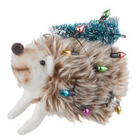 BAUMANHÄNGER Hang On Igel - Grün, Textil (9/6/6cm) - Butlers