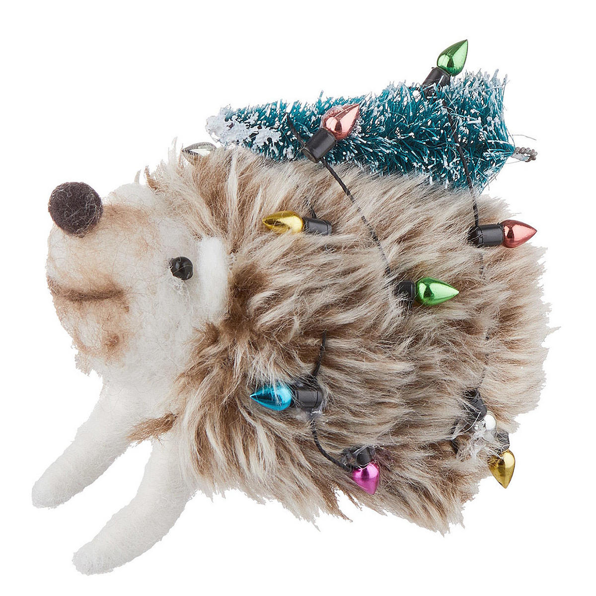 BAUMANHÄNGER Hang On Igel - Grün, Textil (9/6/6cm) - Butlers