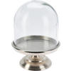 TORTENPLATTE Basic Silber 16.5/16.5/23.5 cm Glas - Silberfarben, Glas (16.5/23.5/16.5cm) - Mondex