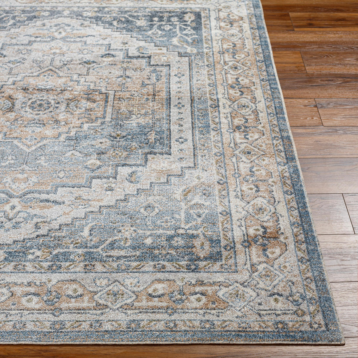 TEPPICH Maschinenwaschbar 160/213 cm Blau - Blau, Naturmaterialien/Textil (160/213cm) - LIVABLISS