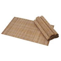 TISCHSET rechteckig Dunkelbraun 6er-Set - Dunkelbraun, Holz (30/45cm) - MCW
