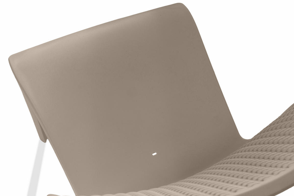 GARTENSTUHL RANTU 2-tlg, Beige - Beige, Kunststoff (45/84/55cm) - KONSIMO®