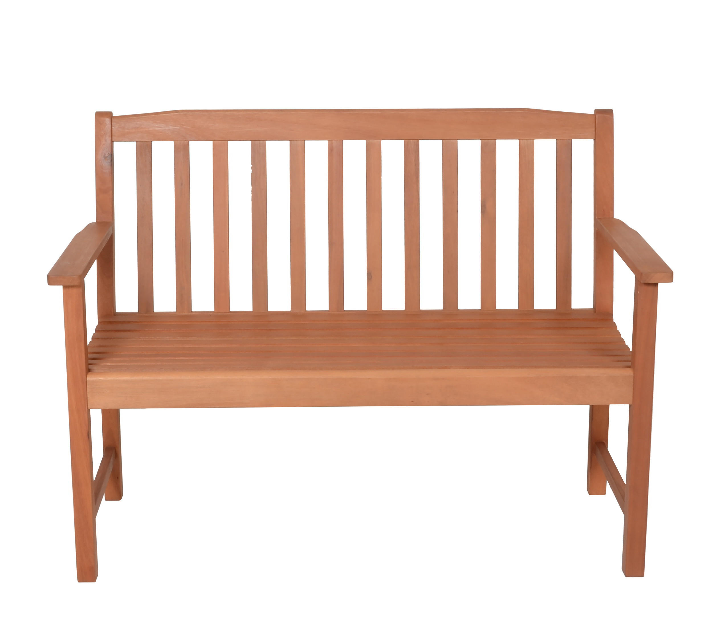 GARTENBANK King 2-Sitzer - Braun, Holz (88/89/120cm) - Sedex