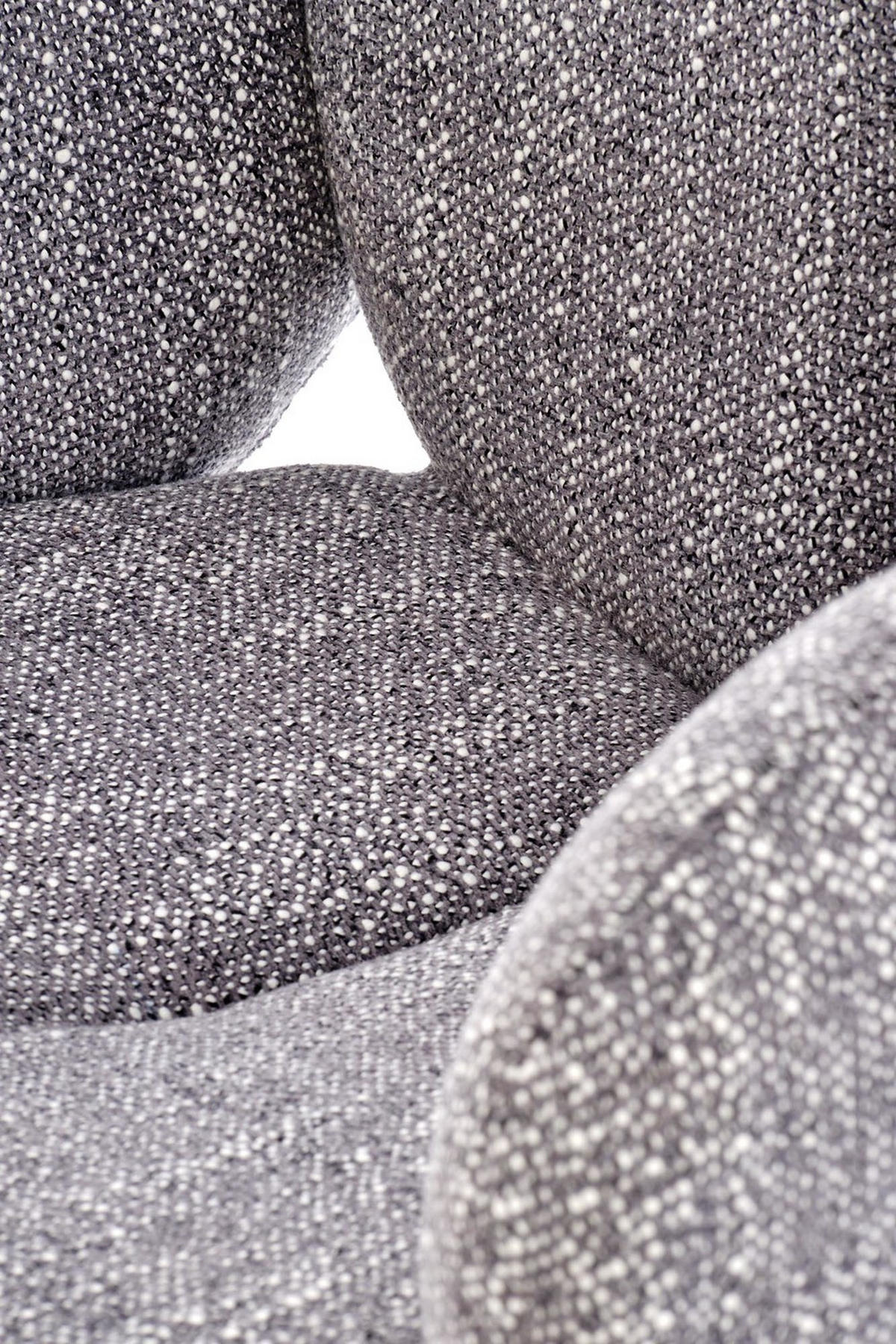 SESSEL BERRY 360° gepolstert Grau - Grau, Textil (65/83/64cm) - Lookway