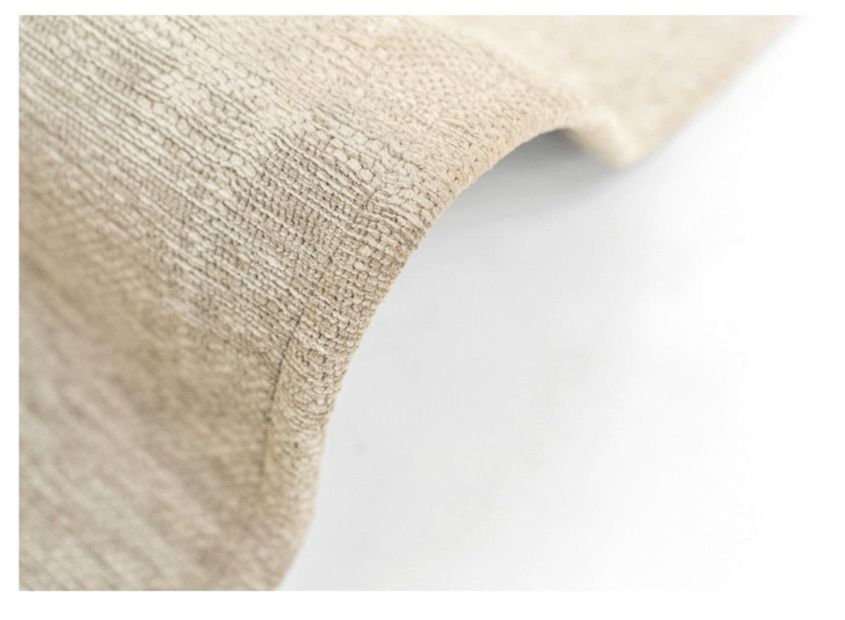 TEPPICH modern Flachgewebe NAGOYA Beige 170x240 cm Beige 170 x 240 cm - Beige, Textil (170/240cm) - Novatrend