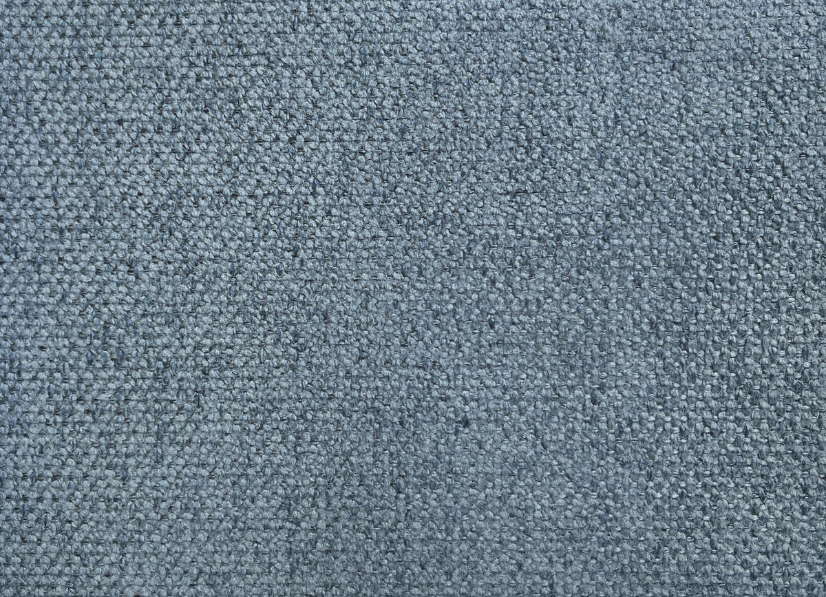 SOFA MEZO 3-Sitzer mit Schlaffunktion, blau - Blau/Schwarz, Holz/Textil (232/90/107cm) - Courtois Laville