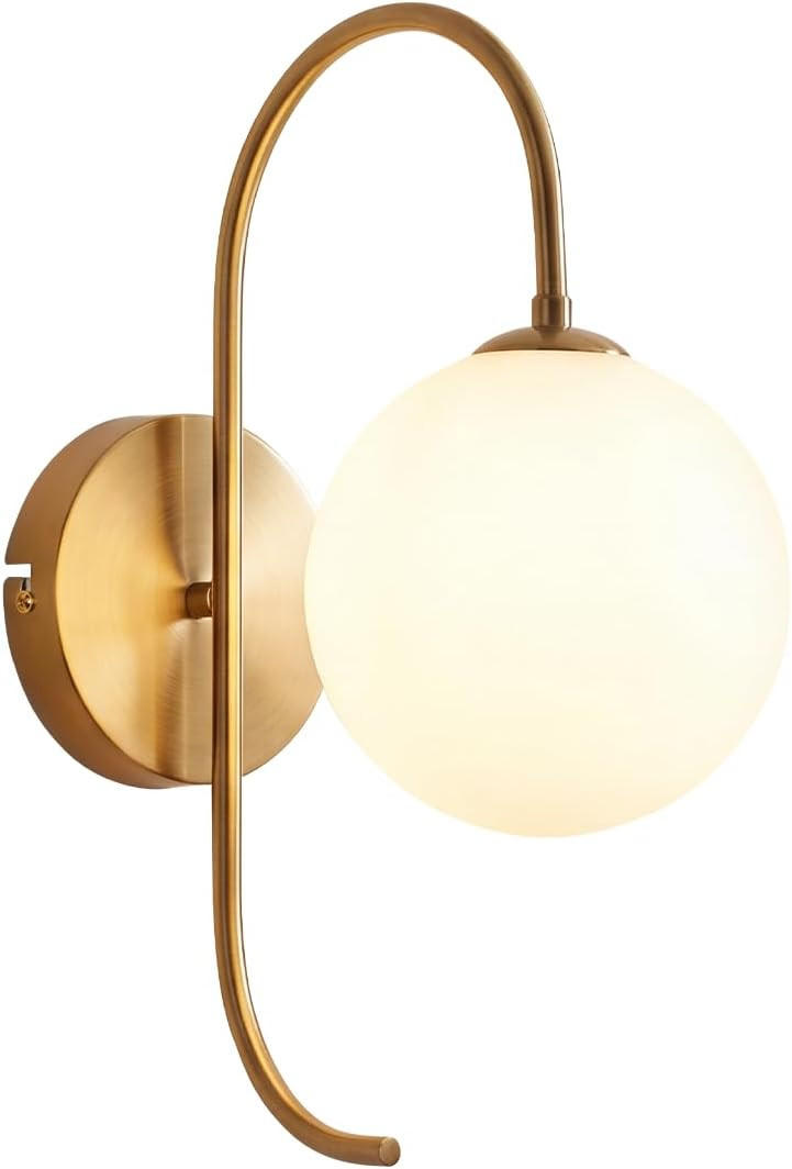Nettlife Wandleuchte Gold 15x36x26 cm