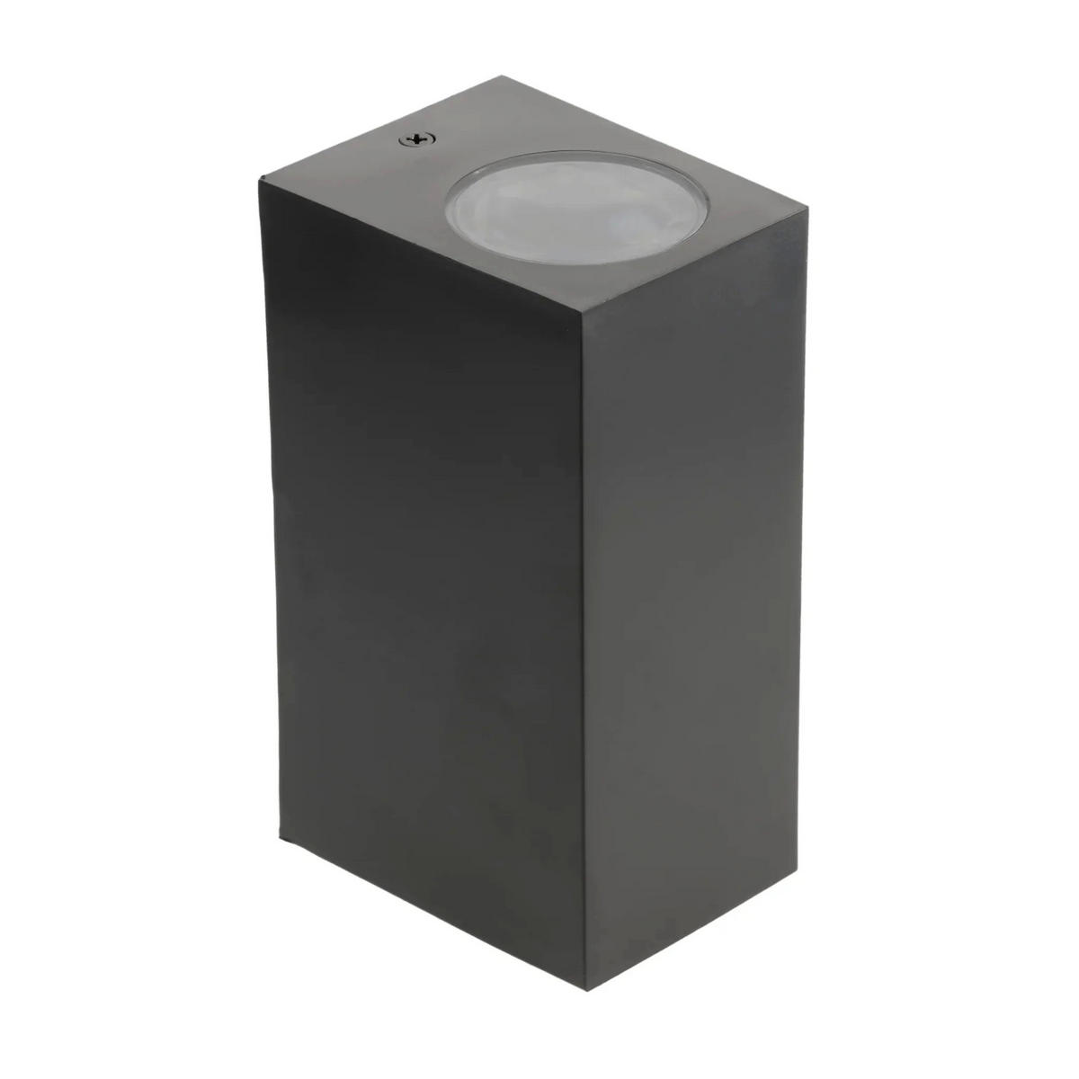 AUSSENWANDLEUCHTEE Schwarz GU10 - Schwarz, Kunststoff (9.2/16/7cm) - CGC Europe