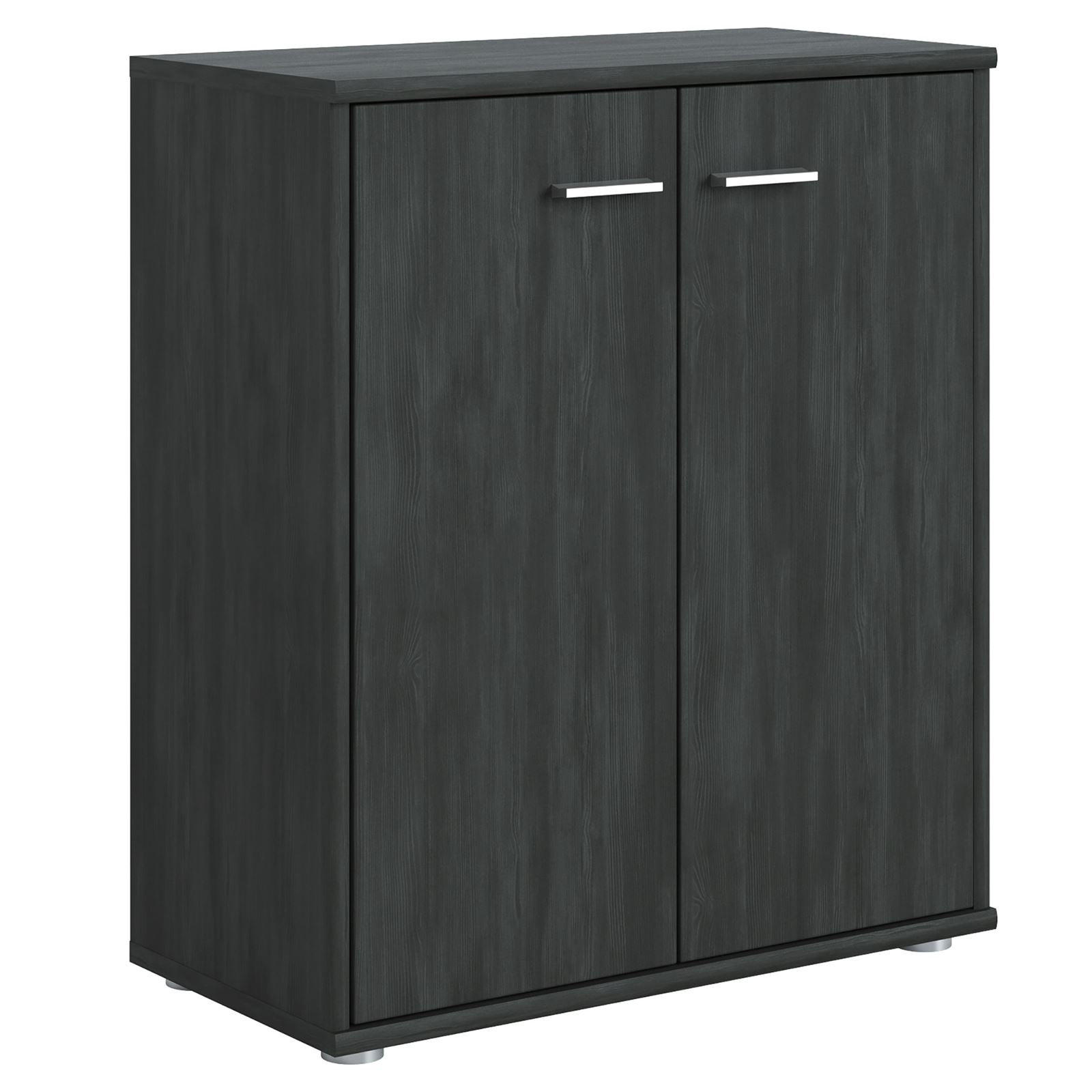 KOMMODE TOMMY - Eschefarben, Holzwerkstoff (60/70/30cm) - CARO-Möbel