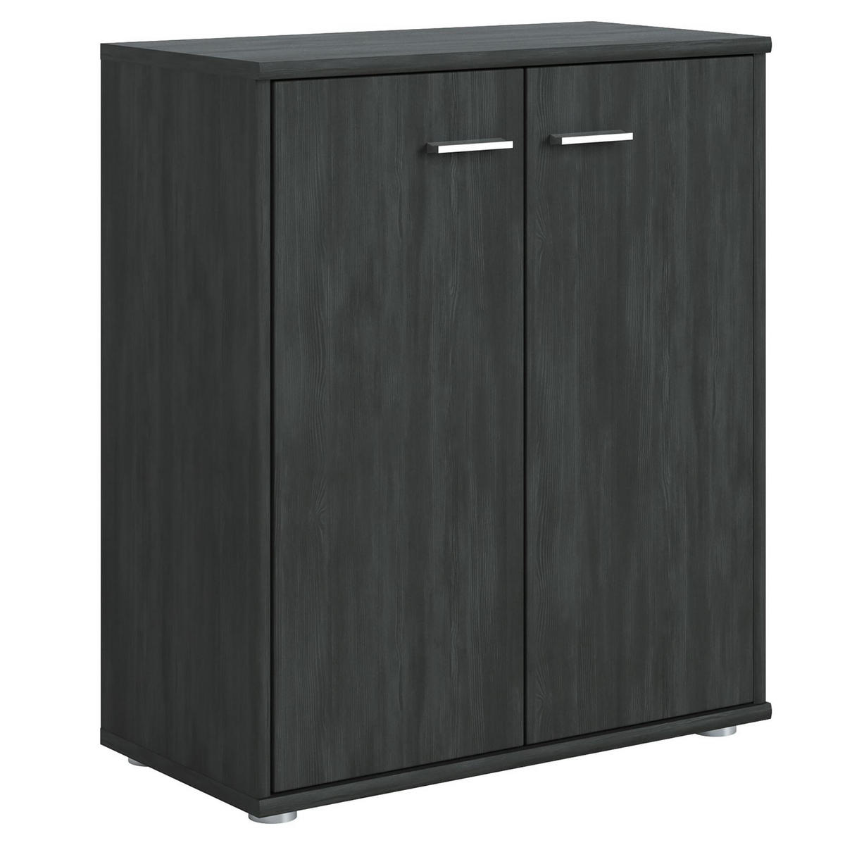 KOMMODE TOMMY - Eschefarben, Holzwerkstoff (60/70/30cm) - CARO-Möbel