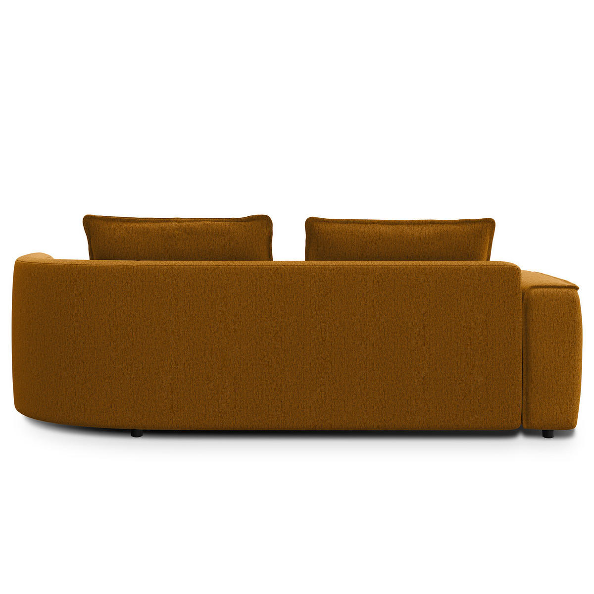 2,5-SITZER SOFA - Orange, Textil (217/82/156cm) - home24