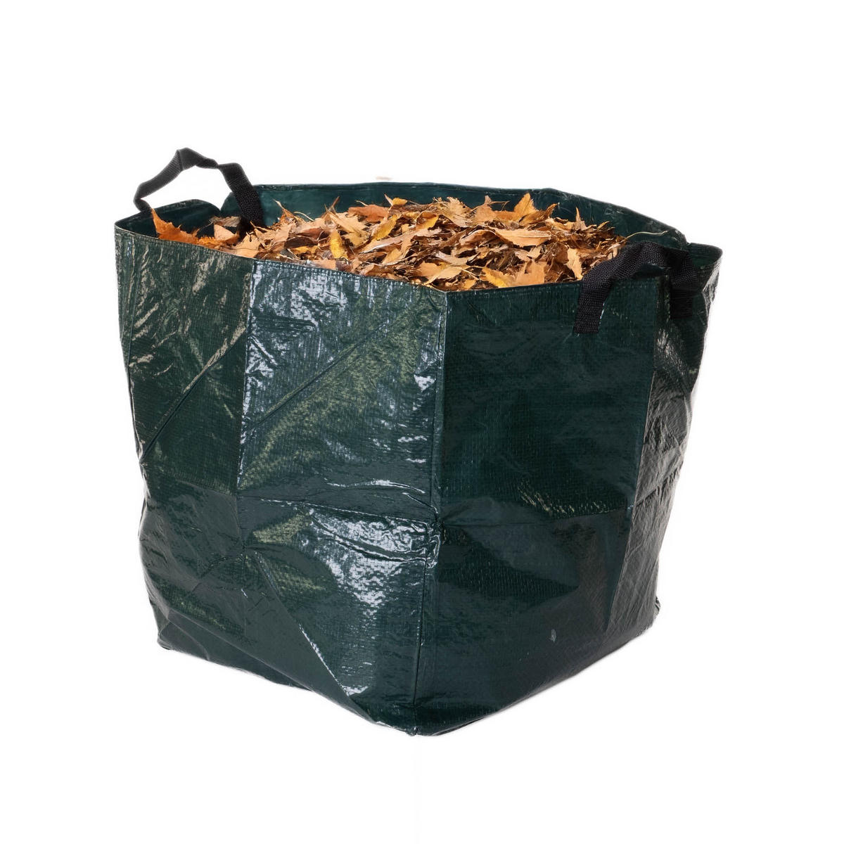 GARTENSACK quadratisch 75 L - Grün, Textil (43/48/39cm)