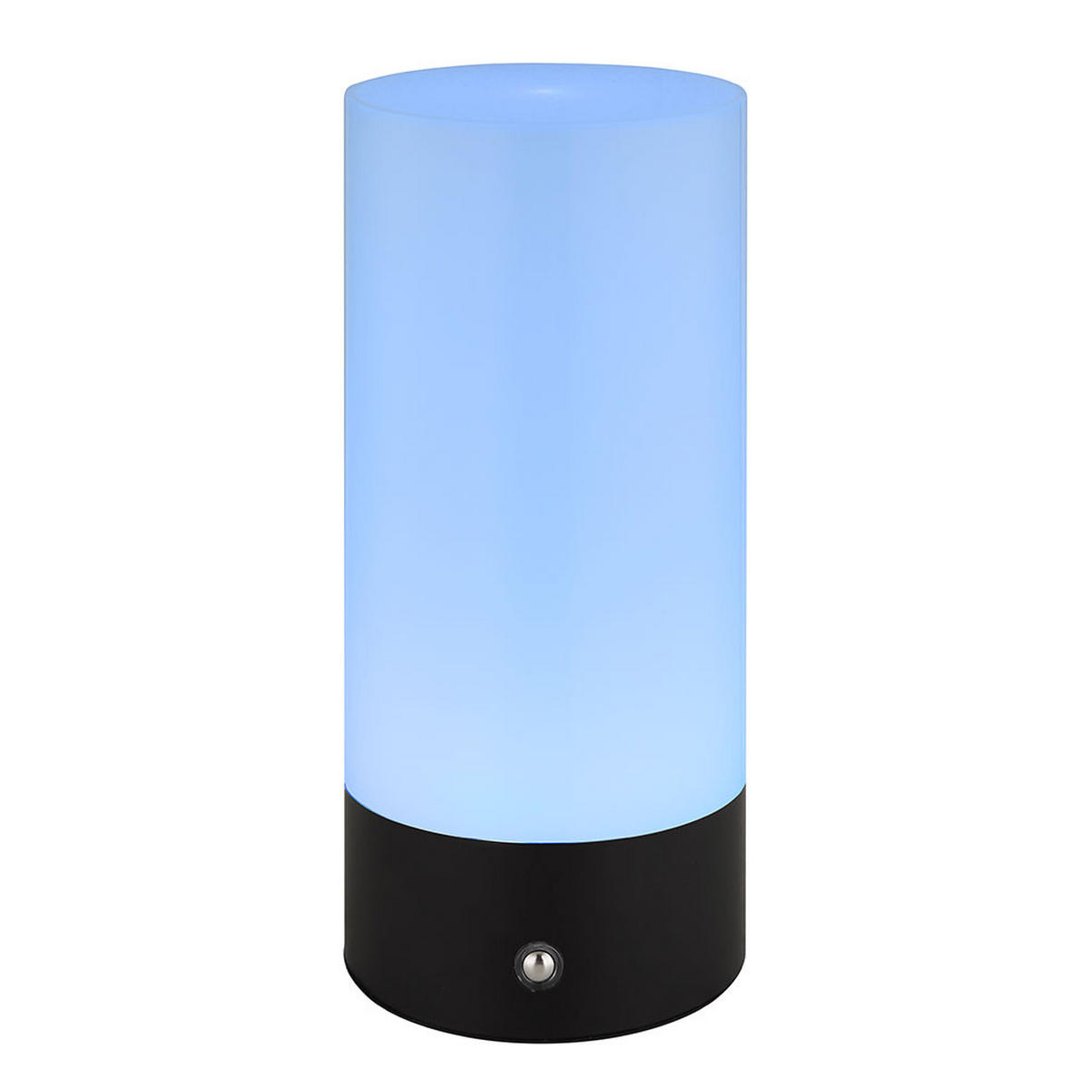 TISCHLEUCHTE RGB-LED Metall, Akku, Touchdimmer, 2er Set - Weiß, Metall (8.8/8.8/19cm) - Globo Lighting