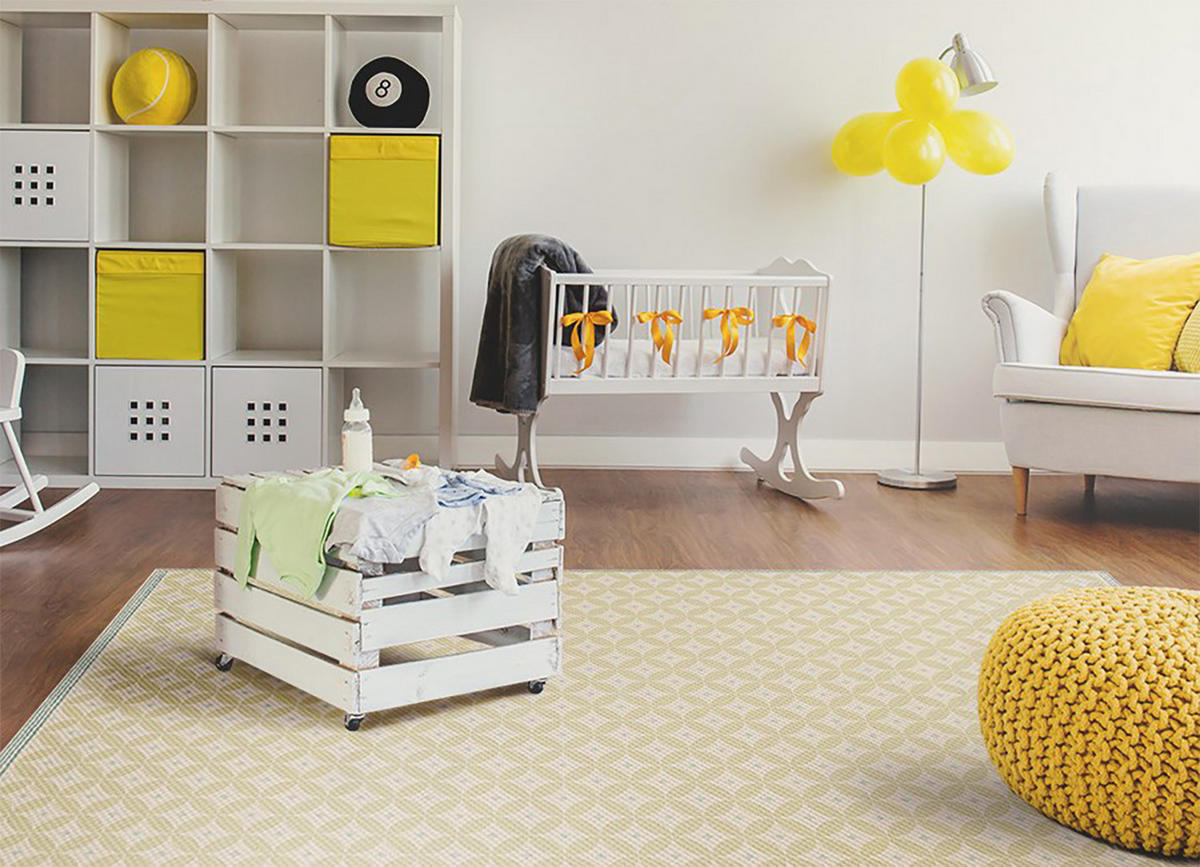 VINYL-TEPPICH 210x140 cm Beige - Beige, Kunststoff (140/1.6cm) - ArtPrintCave