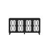 SIDEBOARD Black 160/40/84 cm - Schwarz, Holz (160/84/40cm) - Urban Meuble