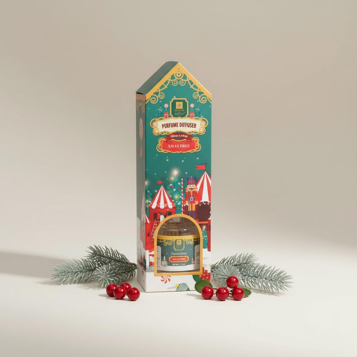 DUFTÖL 100 ml - Grün, Glas (6/6/20cm)