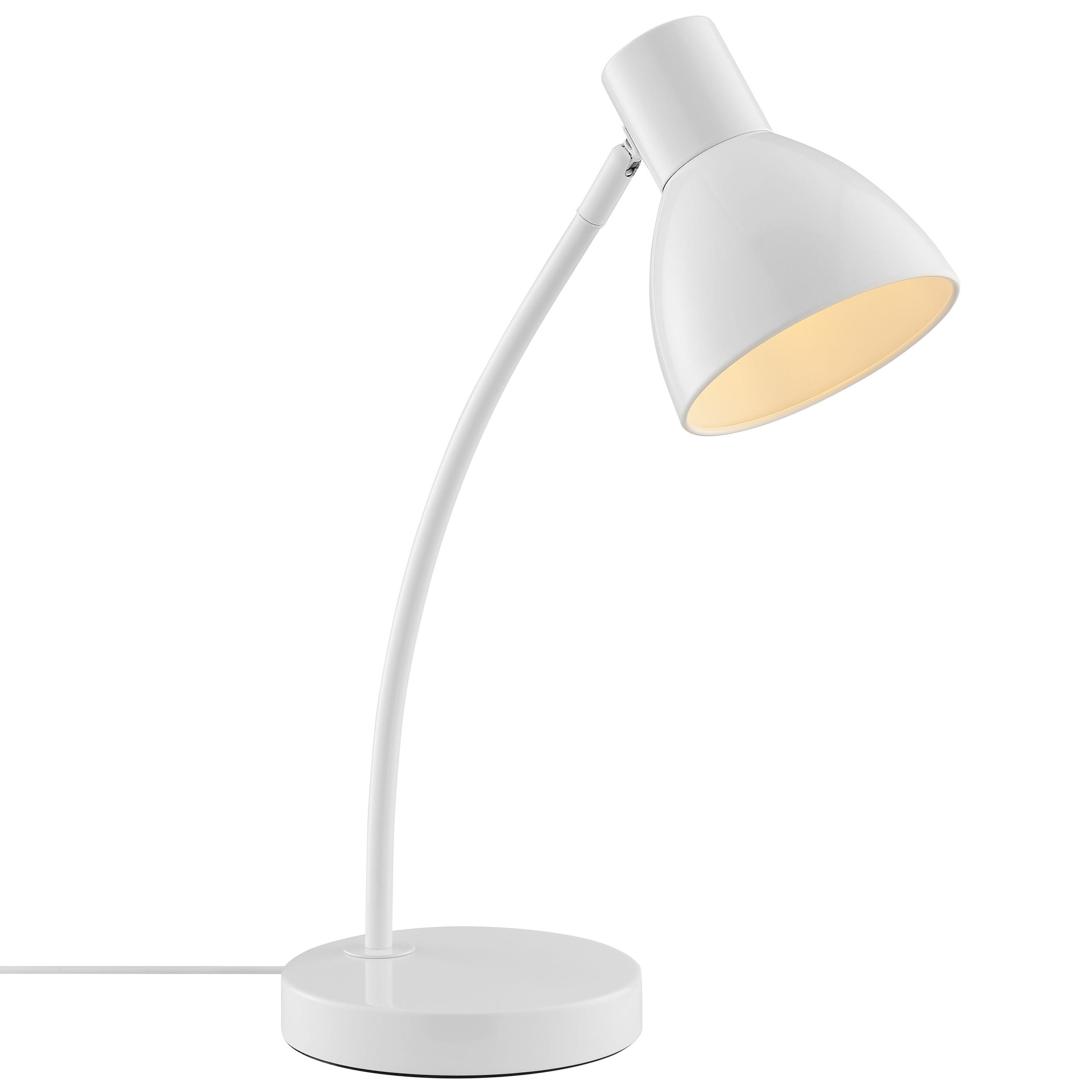 Brilliant Tischleuchte Weiß 15x42.9x31 cm