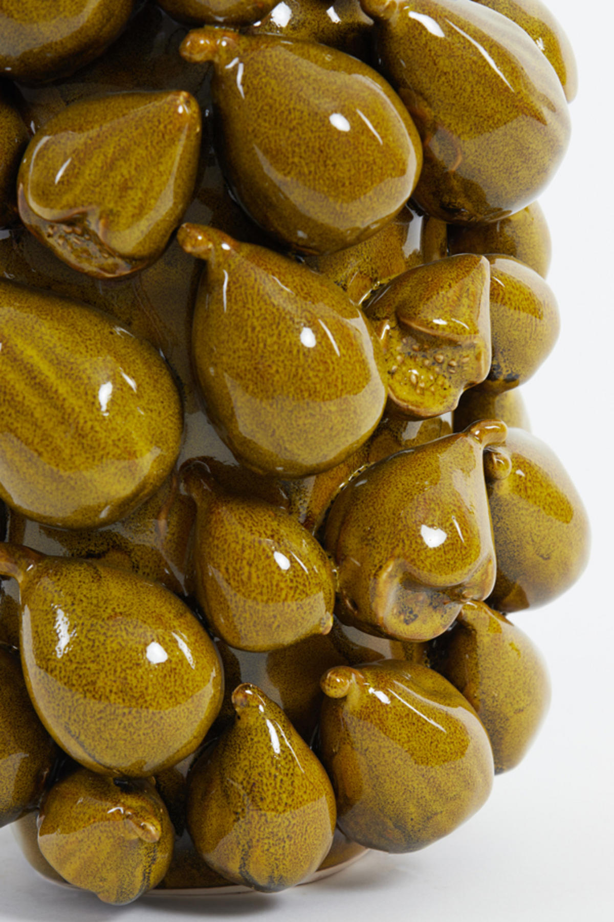 VASE Natalia Gelb Ø23,5/32,5 cm - Gelb, Keramik (32.5cm) - Light & Living