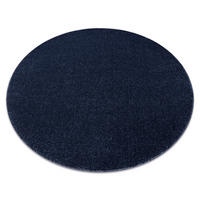 TEPPICH Softy 200 cm - Blau, Textil (200/200cm) - rugsX