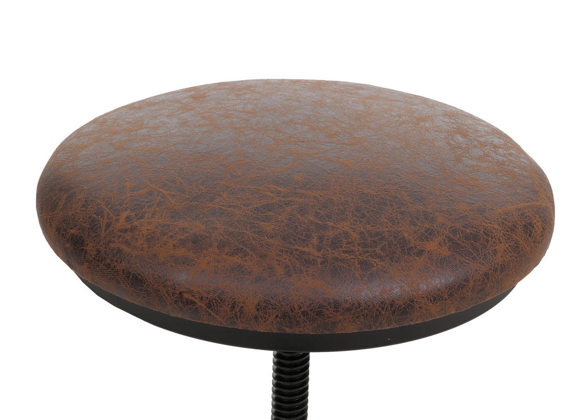 BARHOCKER Braun, Schwarz 2er-Set - Schwarz/Braun, Textil (45/85/45cm) - MCW