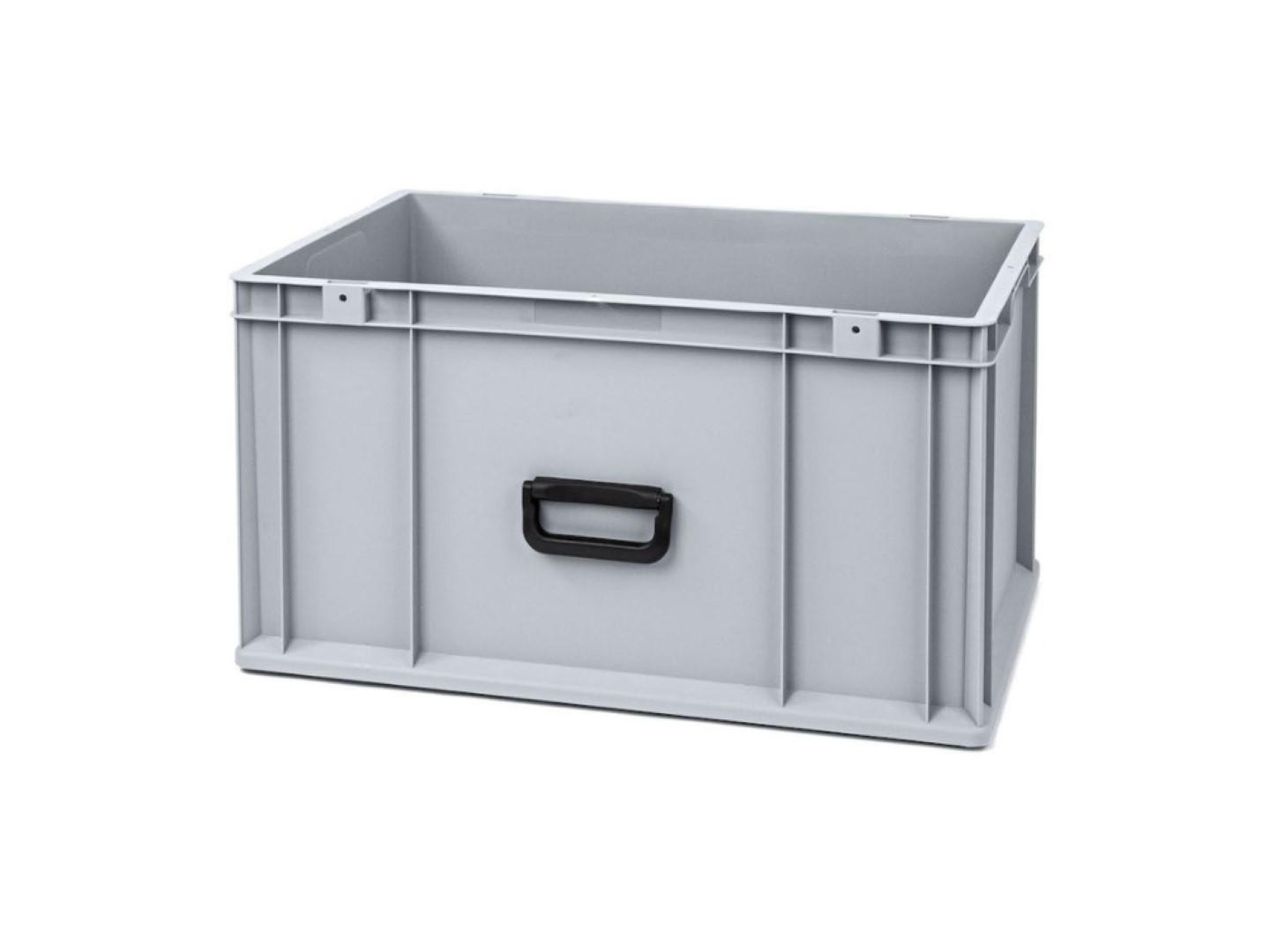 EUROBOX 5x Nextgen Portable Uno 32x40x60cm 65 Liter - Grau, Kunststoff (40/32/60cm) - PROREGAL
