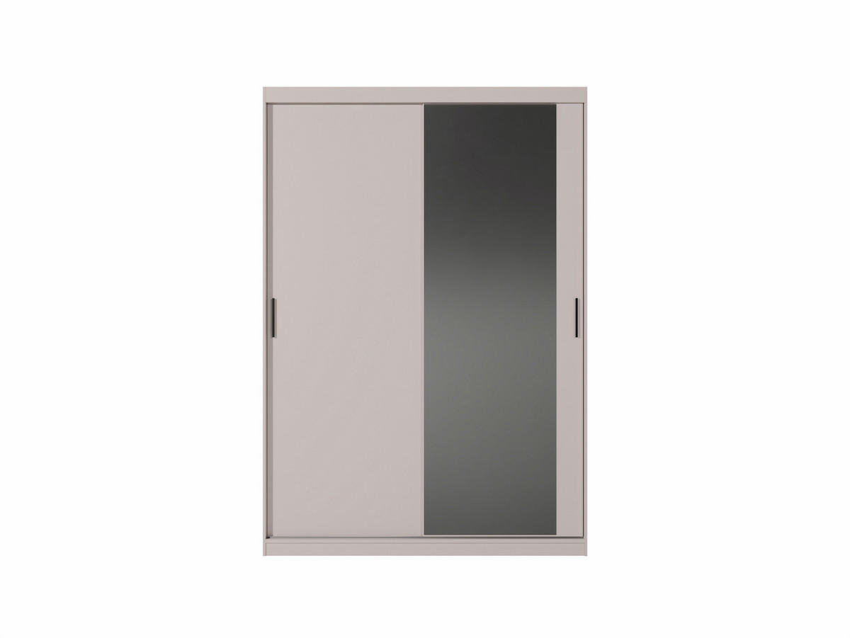 SCHWEBETÜRENSCHRANK Mirano Kaschmir 150 cm - Kaschmir, Holzwerkstoff (150/215/60cm) - Ravio