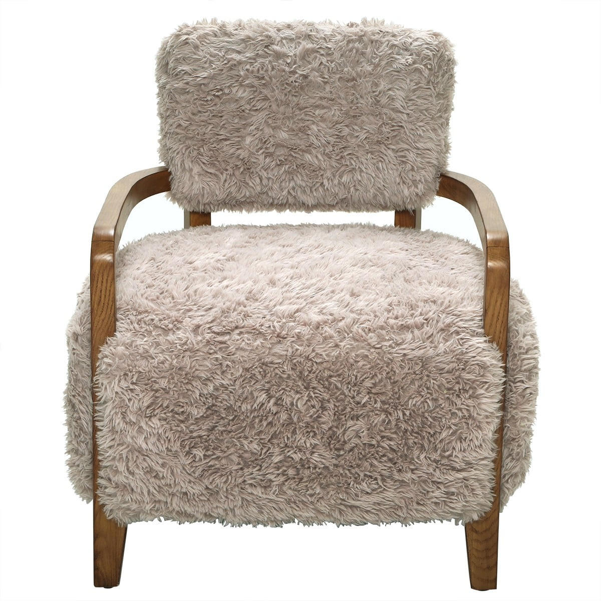 Signature Stoffsessel Beige 75x78x74 cm