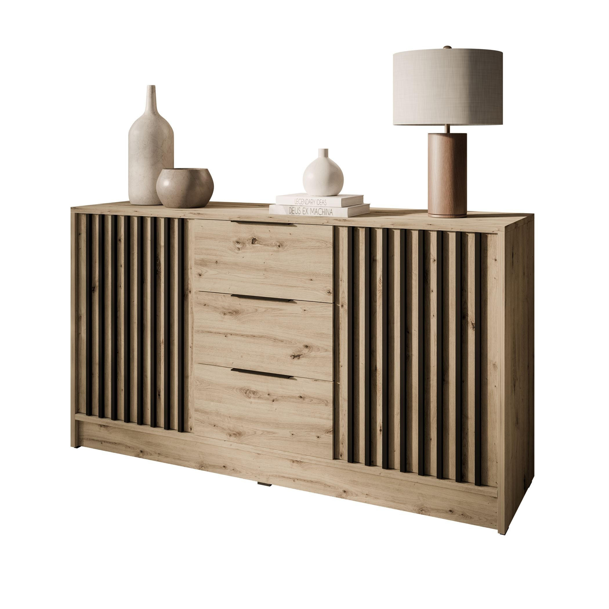 Lookway Kommode Eiche Artisan 155x86x45 cm