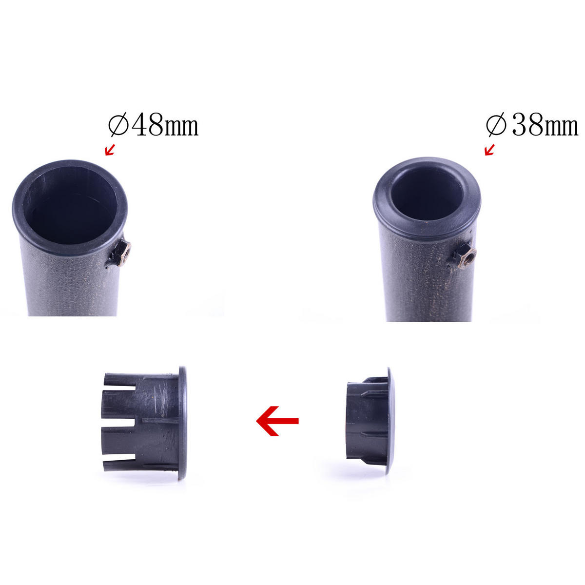 SONNENSCHIRMSTÄNDER 9kg 38/48mm Polyesterharz Bronze L44 x B44 x H33cm - Bronzefarben, Kunststoff (44/44cm) - Outsunny